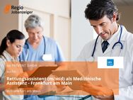 Rettungsassistent (m/w/d) als Medizinische Assistenz - Frankfurt am Main - Frankfurt (Main)