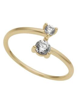 Firetti Goldring Schmuck Geschenk Gold 333 Damenring Verlobungsring Goldring Solitär, mit Zirkonia (synth)