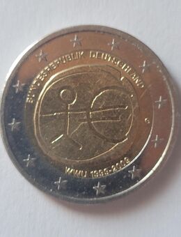 2 Euro JubiläumsMünze 10 Jahre WWU - Strichmännchen 1999 ! - Tuttlingen