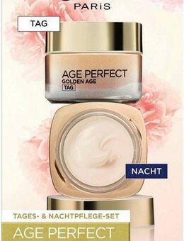 L'ORÉAL PARIS Gesichtspflege-Set Age Perfect Golden Age Tag und Nacht Set, 2-tlg., mit Neo-Calcium