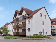 Vermietete, gepflegte 3-Zimmer-Hochparterre-Wohnung inkl. 2 Stellplätzen mit Balkon in Allersberg - Allersberg
