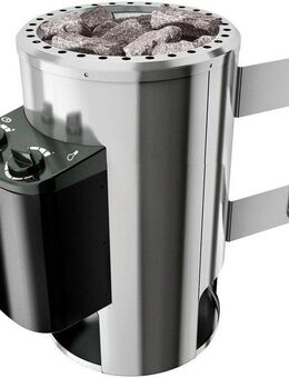 Karibu Plug & Play Saunaofen, 3,6 kW, integrierte Steuerung, mit Steinen