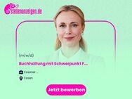 Buchhaltung (m/w/d) mit Schwerpunkt Finanzbuchhaltung und Steuern - Essen