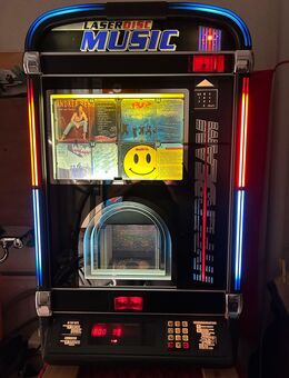 Musikbox, Jukebox, NSM Wandbox für 100 CDs - Wolfach