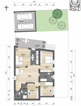 Gute und ruhige Innenstadtlage - ca. 115 qm - sehr gute Ausstattung - 2 Carportplätze, Südterrasse u. Gartenfläche - auch für WGs geeignet - Bielefeld