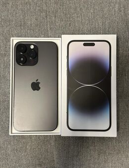 Apple iPhone 14 Pro Max Space Schwarz 128 GB ohne Simlock - Flensburg Innenstadt