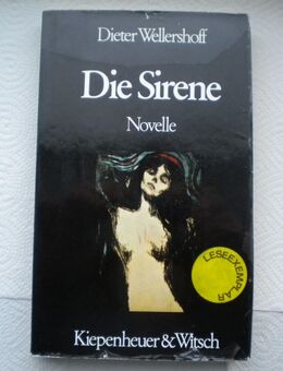 Die Sirene,Dieter Wellershoff,Kiepenheuer&Witsch,1980 - Linnich