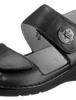 Waldläufer GUNNA Riemchensandale, Sommerschuh, Sandalette, Keilabsatz, mit Klett, Weite G = weit