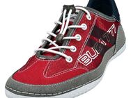 bugatti Slip-On Sneaker, Freizeitschuh, Halbschuh, Slipper mit Kontrastnähten- und besätzen