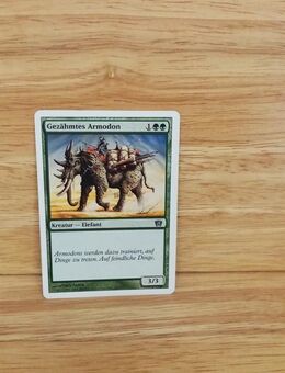 Magic The Gathering-Sammelkarte-Gezähmtes Armodon. - Nörvenich