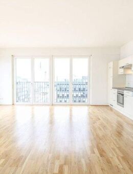 Leben über den Dächern: Exklusives Penthouse mit Balkon & Tiefgarage in moderner Architektur - Frankfurt (Main)