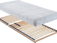 Westfalia Schlafkomfort Polsterbett, mit Bettkasten und Tagesdecke