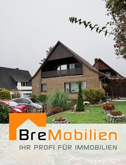 Attraktive DHH mit 6 Zimmern und Vollkeller in Bestlage von Bruchhausen-Vilsen - Bruchhausen-Vilsen