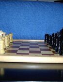 Schachspiel Braun Weiß Preisänderung von 30.- auf 20.-€ in 65191
