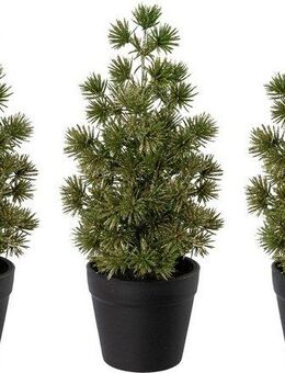 Creativ green Künstlicher Weihnachtsbaum Weihnachtsdeko, künstlicher Christbaum, Tannenbaum, mit Glitzer-Optik