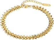 Firetti Armband Schmuck Geschenk Edelstahl Armschmuck Herzkettengliederung Liebe