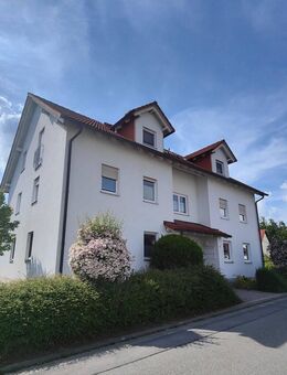 Mit Einbauküche, schöner Terrasse, Gartenanteil und Garage: Helle Erdgeschosswohnung in Lautertal - Lautertal