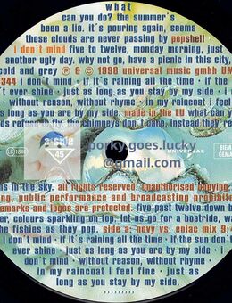 Popshell - I Don't Mind 1998 12" Vinyl Breakbeat Hard House - München Bogenhausen