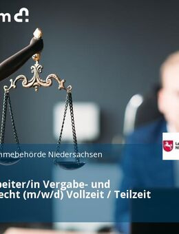 Sachbearbeiter/in Vergabe- und Vertragsrecht (m/w/d) Vollzeit / Teilzeit - Osnabrück