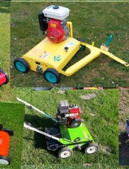 Vertikutierer Rasenlüfter mieten leihen Moos Rasen Honda Sabo - Fridolfing