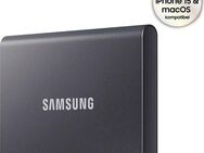 Samsung T7 SSD-Festplatte (1 TB) 1050 MB/S Lesegeschwindigkeit, 1000 MB/S Schreibgeschwindigkeit