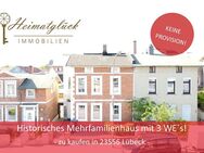 Historisches Mehrfamilienhaus mit 3 Einheiten! Zu kaufen in St. Lorenz Nord, Lübeck - - Lübeck