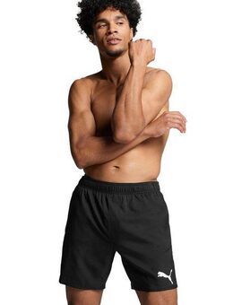 PUMA Badeshorts PUMA SWIM MEN MID SHORTS mit elastischem Bund, Seitentaschen