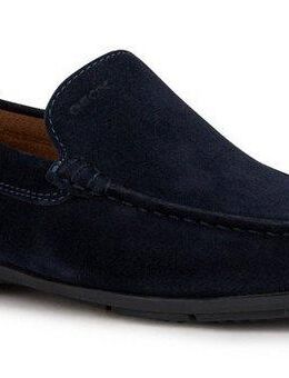 Geox U SIRON A Mokassin Loafer, Business Schuh, Autofahrer Schuhe mit Ziernaht