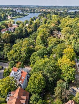 3-room apartment with fireplace and garden in a quiet location on Griebnitzsee - Potsdam