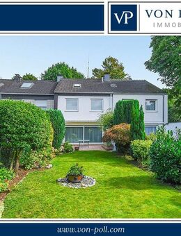 Wohnen im Grünen: Reihenmittelhaus Am Stratenhof mit idyllischem Garten - Düsseldorf