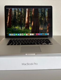 MacBook Pro 15“ Mitte 2014 16GB RAM 512 GB M2.SSD macOS u. Windows 10 - Hohenkammer