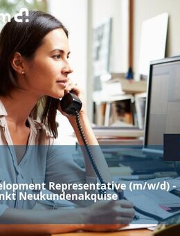 Sales Development Representative (m/w/d) - Schwerpunkt Neukundenakquise - Berlin