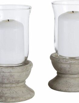 Home affaire Windlicht Antik-Windlicht (Set, 2 St)