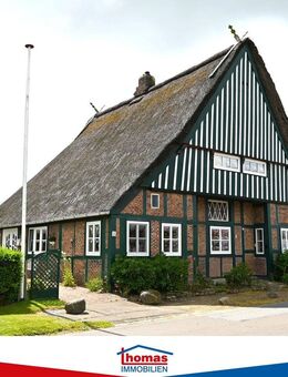 historische Zweifamilien-Reetdachkate mit Charme - Neuenbrook