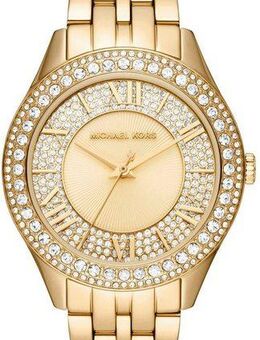 MICHAEL KORS Quarzuhr HARLOWE MK4709, Armbanduhr, Damenuhr, analog, Edelstahlarmband