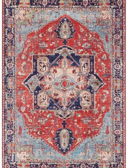 ELLE DECORATION Teppich Hamadan, rechteckig, Höhe: 5 mm, Orientalisch, Läufer, Kurzflor, Wohnzimmer, Schlafzimmer, Esszimmer