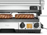 Sage Kontaktgrill the Smart Grill Pro, BGR840BSS, 2400 W, antihaftbeschichtete und geneigte Grillfläche