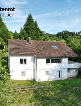 Wohnen, Leben, Landwirtschaft - Ihr Traum vom Landleben - Wohnhaus in Alleinlage am Waldrand - Sulzbach (Murr)