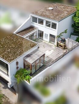 Individuelles Atriumhaus mit Garage in gepflegter Wohnanlage mit Schwimmbad. - Bergisch Gladbach