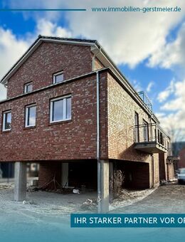 Lichtdurchflutete 3-Zimmer-Dachgeschosswohnung - Neubau in Top-Zentrumslage - Uplengen