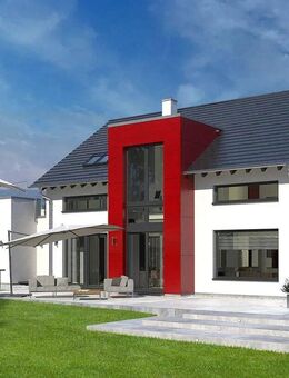 Das Moderne Work Life Balance Einfamilienhaus mit separatem Büroanbau und Eingangsbereich - Grevenbroich