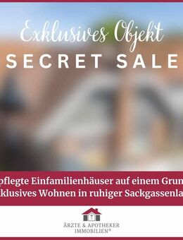 Zwei gepflegte Einfamilienhäuser auf einem Grundstück - Exklusives Wohnen in ruhiger Sackgassenlage - Deutsch Evern