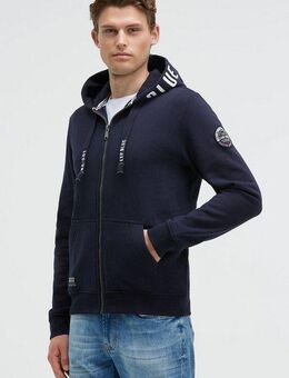 CAMP DAVID Kapuzensweatjacke mit Baumwolle