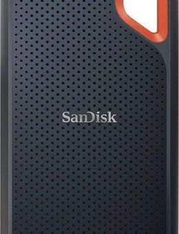Sandisk Extreme Portable SSD 1TB 1050MB/s mit Case externe SSD (4TB) 1050 MB/S Lesegeschwindigkeit, 1000 MB/S Schreibgeschwindigkeit