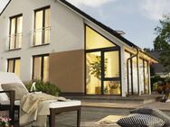 Haus mit Wintergarten + Carport, Preis inkl. Grundstück, massiv gebaut - Schillingen