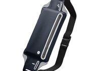 Hama Handytasche Laufgürtel „Finest Sports“ zum Joggen, Gürteltasche mit Fächern, Lycra Beschichtung