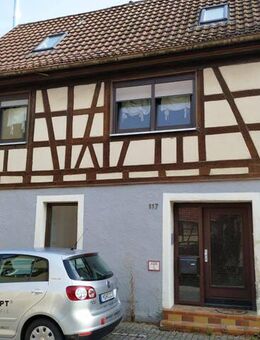 Einfamilienfachwerkhaus mit Terrasse im Ortskern von Wachbach - Bad Mergentheim