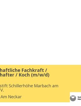 Hauswirtschaftliche Fachkraft / Hauswirtschafter / Koch (w/m/d) - Marbach (Neckar)