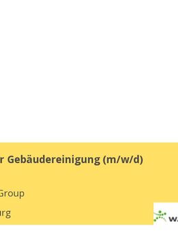 Objektleiter Gebäudereinigung (m/w/d) - Magdeburg