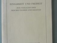 H. Schelsky: Einsamkeit u. Freiheit. Zur sozialen Idee d. dt. Universität (1960) - Münster